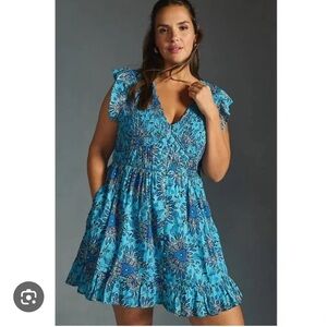 Anthropologie - THE PEREGRINE MINI DRESS - Size 2X NWT